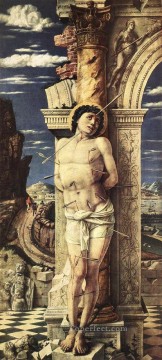 Andrea Mantegna Painting - San Sebastián1 pintor renacentista Andrea Mantegna